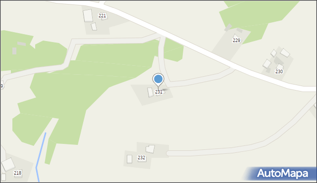 Czermna, Czermna, 231, mapa Czermna