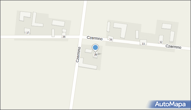 Czermno, Czermno, 35, mapa Czermno