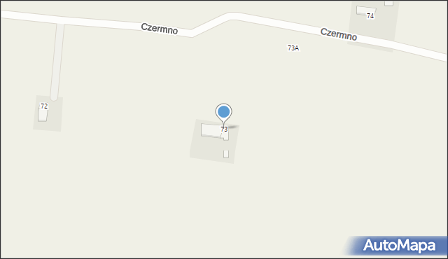 Czermno, Czermno, 73, mapa Czermno