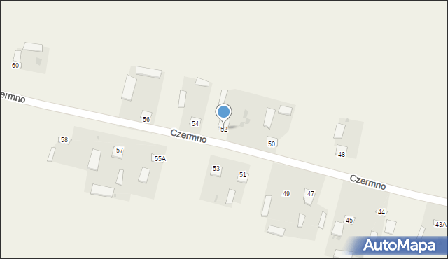 Czermno, Czermno, 52, mapa Czermno