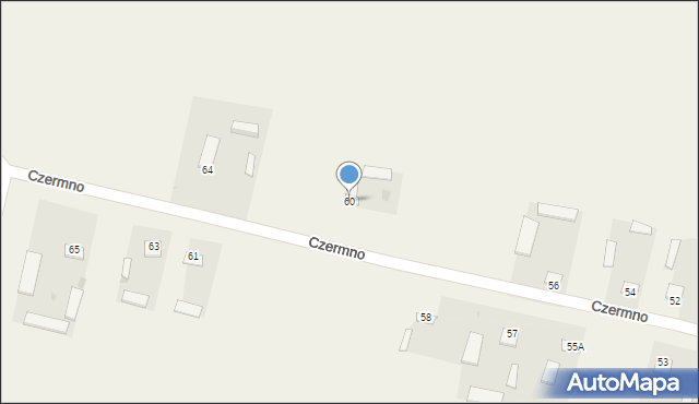 Czermno, Czermno, 60, mapa Czermno