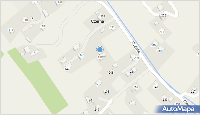 Czerna, Czerna, 139, mapa Czerna