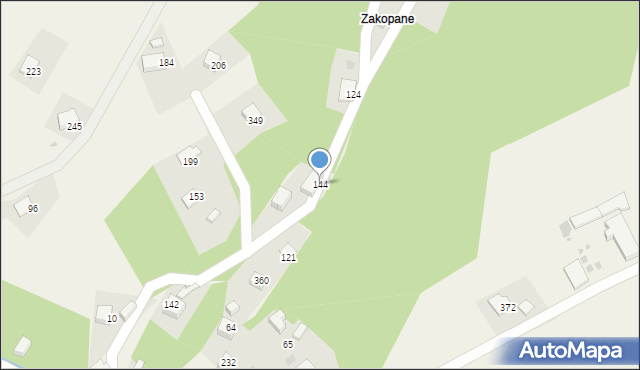 Czerna, Czerna, 144, mapa Czerna