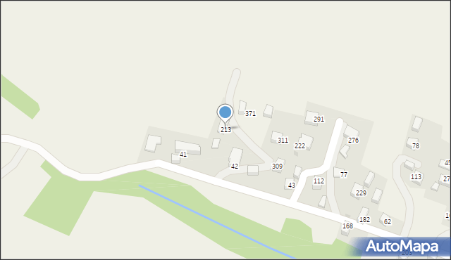 Czerna, Czerna, 213, mapa Czerna