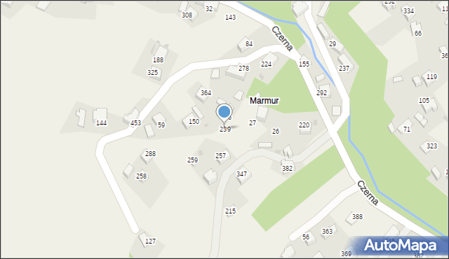 Czerna, Czerna, 239, mapa Czerna