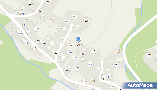 Czerna, Czerna, 246, mapa Czerna