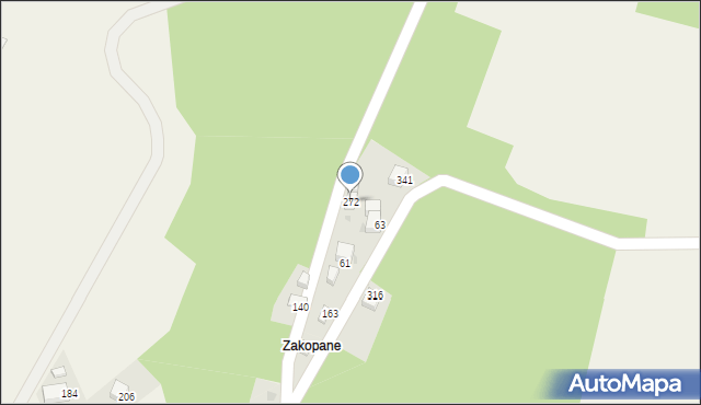 Czerna, Czerna, 272, mapa Czerna