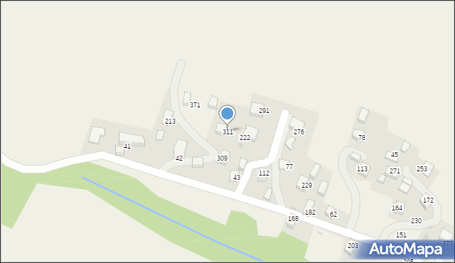 Czerna, Czerna, 311, mapa Czerna