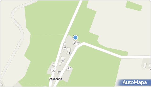 Czerna, Czerna, 341, mapa Czerna