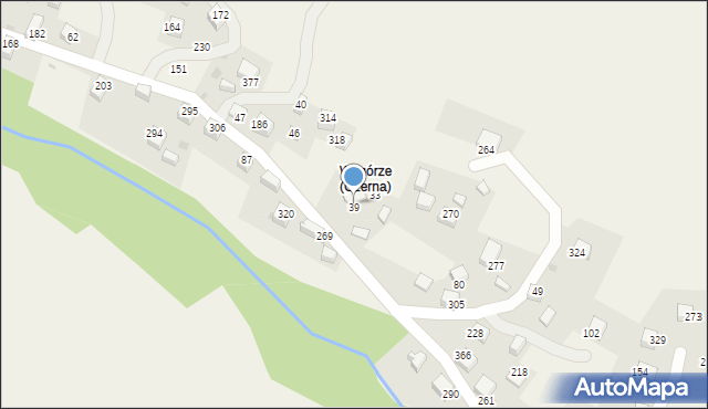 Czerna, Czerna, 39, mapa Czerna