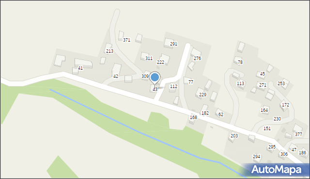 Czerna, Czerna, 43, mapa Czerna