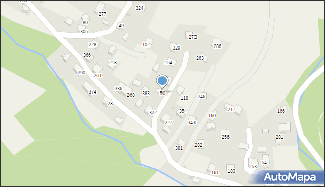 Czerna, Czerna, 50, mapa Czerna