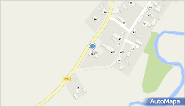 Czerna, Czerna, 48a, mapa Czerna