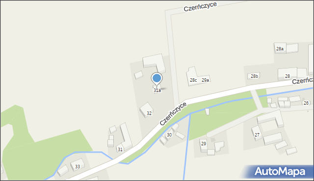 Czerńczyce, Czerńczyce, 31a, mapa Czerńczyce