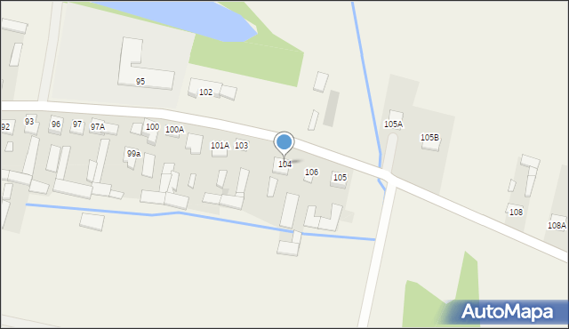 Czernic, Czernic, 104, mapa Czernic