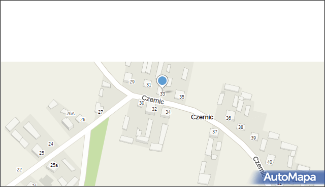 Czernic, Czernic, 33, mapa Czernic