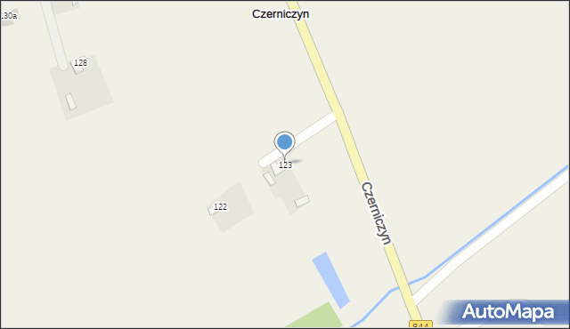 Czerniczyn, Czerniczyn, 123, mapa Czerniczyn