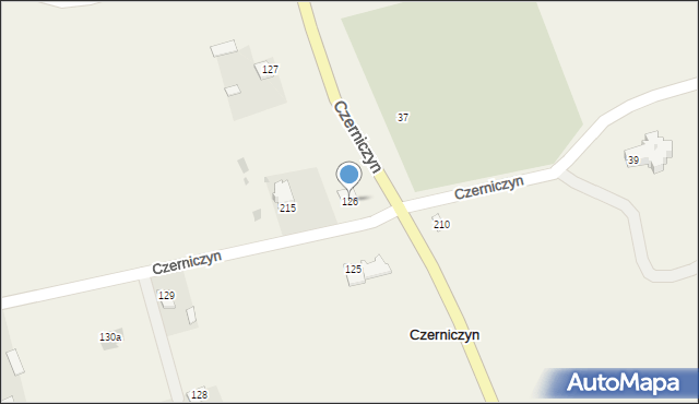 Czerniczyn, Czerniczyn, 126, mapa Czerniczyn