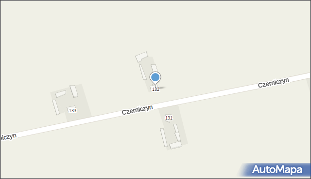 Czerniczyn, Czerniczyn, 132, mapa Czerniczyn