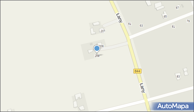 Czerniczyn, Czerniczyn, 209, mapa Czerniczyn