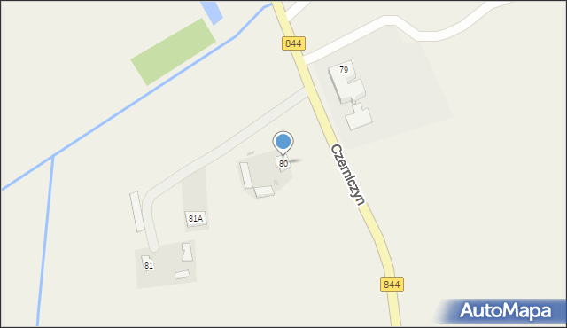 Czerniczyn, Czerniczyn, 80, mapa Czerniczyn