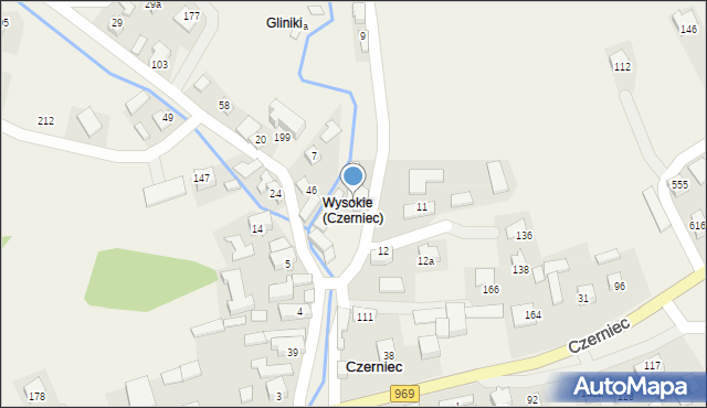 Czerniec, Czerniec, 10, mapa Czerniec