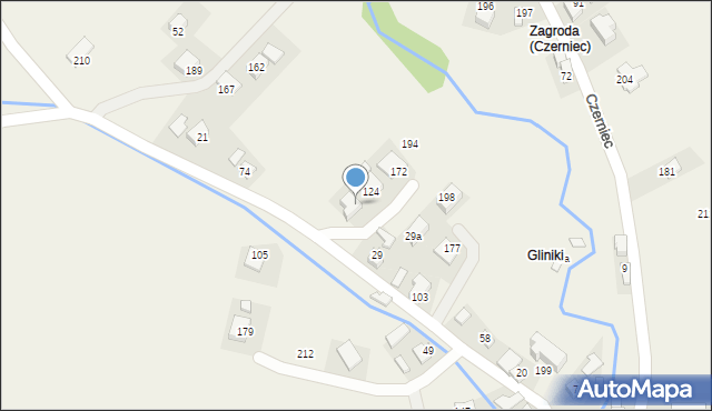 Czerniec, Czerniec, 125, mapa Czerniec