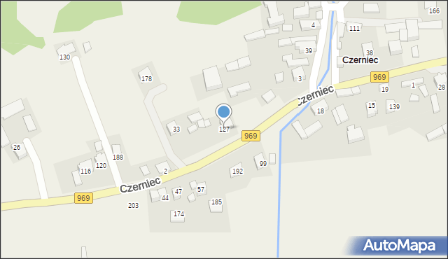 Czerniec, Czerniec, 127, mapa Czerniec