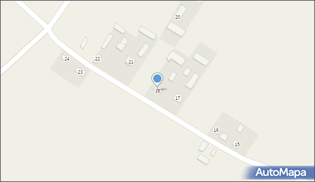 Czernięcin Główny, Czernięcin Główny, 18, mapa Czernięcin Główny