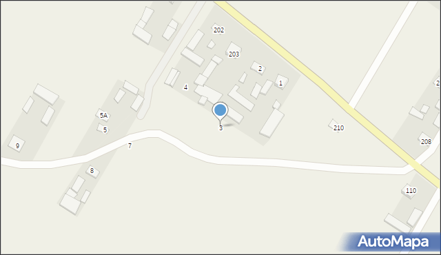 Czernięcin Główny, Czernięcin Główny, 3, mapa Czernięcin Główny