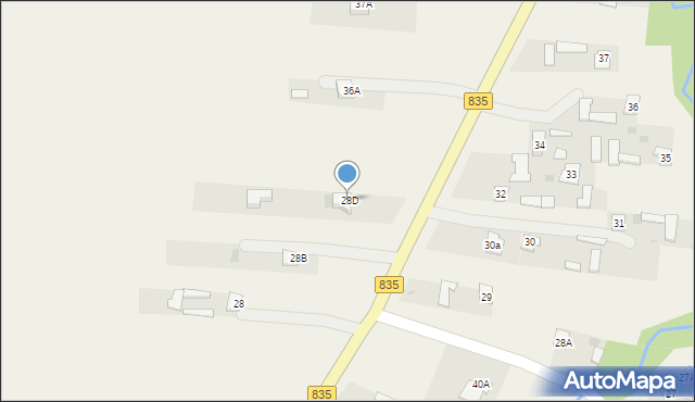 Czerniejów, Czerniejów, 28D, mapa Czerniejów