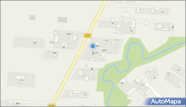 Czerniejów, Czerniejów, 39, mapa Czerniejów