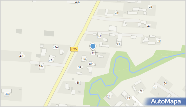 Czerniejów, Czerniejów, 41, mapa Czerniejów