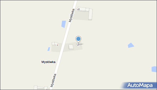 Czerników, Czerników, 47, mapa Czerników