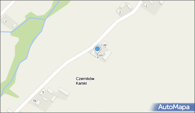 Czerników Karski, Czerników Karski, 4, mapa Czerników Karski