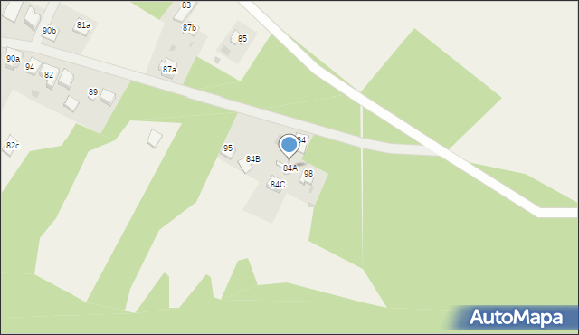 Czernikówko, Czernikówko, 84A, mapa Czernikówko