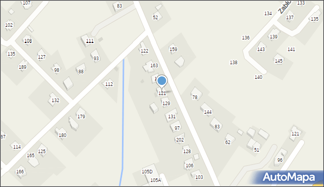 Czerteż, Czerteż, 121, mapa Czerteż