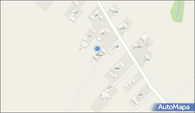 Czerwienne, Czerwienne, 133a, mapa Czerwienne