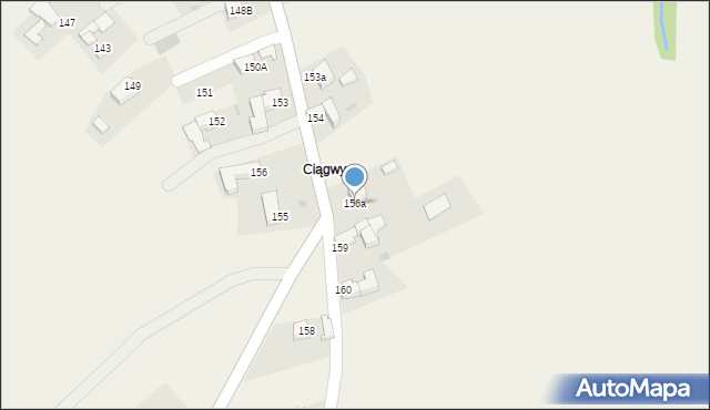 Czerwienne, Czerwienne, 156a, mapa Czerwienne