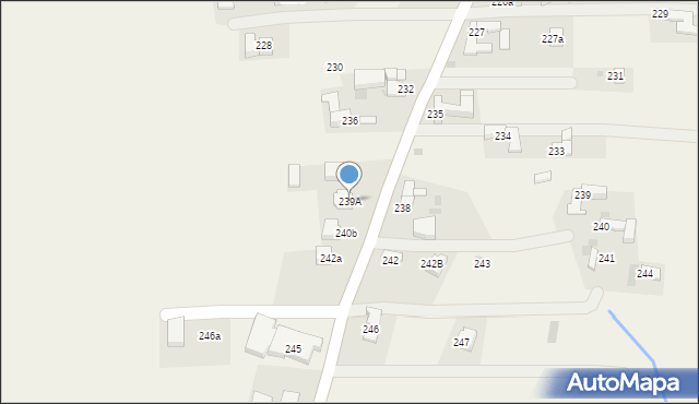 Czerwienne, Czerwienne, 239A, mapa Czerwienne