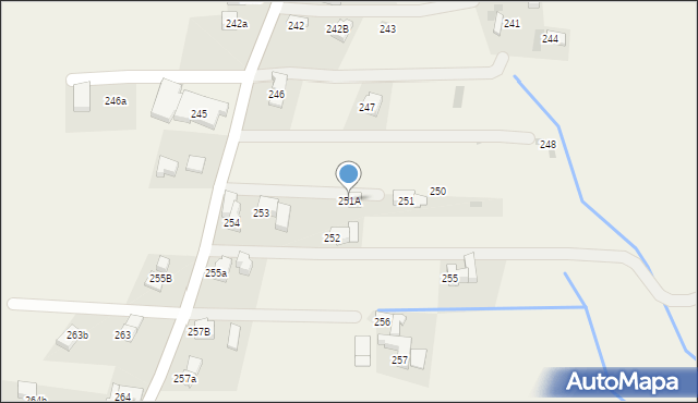 Czerwienne, Czerwienne, 251A, mapa Czerwienne