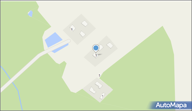 Czerwona Wola, Czerwona Wola, 3, mapa Czerwona Wola