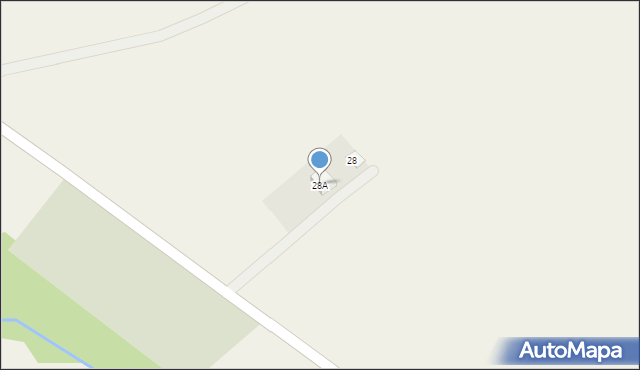 Czerwonka, Czerwonka, 28A, mapa Czerwonka