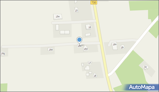 Czerwonka, Czerwonka, 16b, mapa Czerwonka