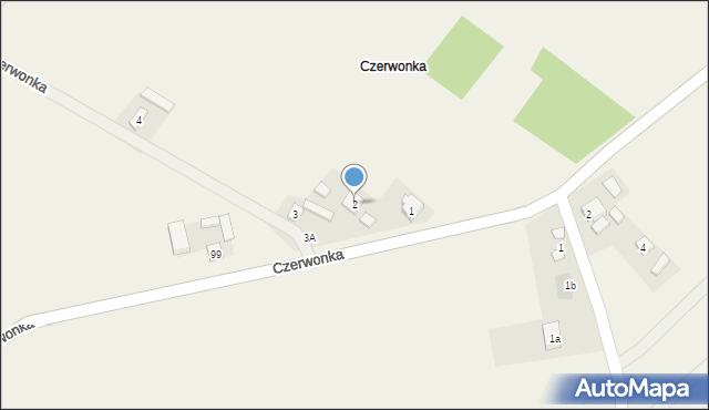 Czerwonka, Czerwonka, 2, mapa Czerwonka