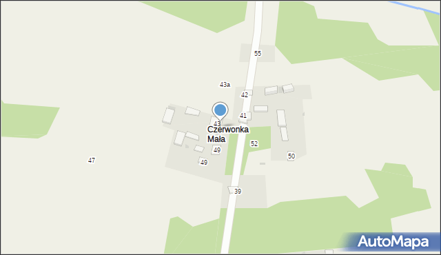 Czerwonka-Gozdów, Czerwonka-Gozdów, 51, mapa Czerwonka-Gozdów