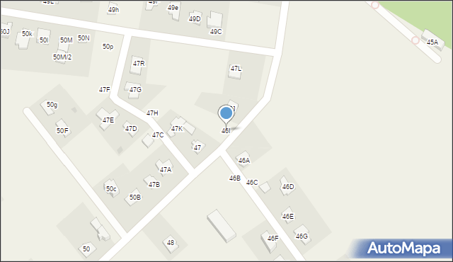 Czerwonka-Parcel, Czerwonka-Parcel, 46I, mapa Czerwonka-Parcel