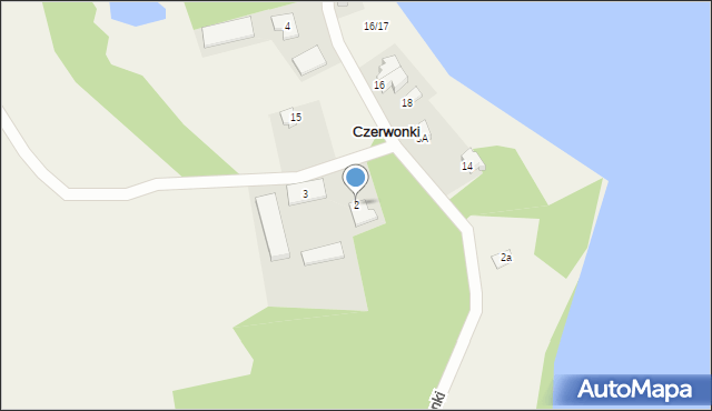 Czerwonki, Czerwonki, 2, mapa Czerwonki