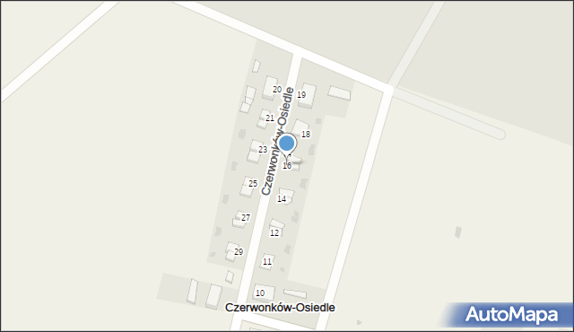 Czerwonków, Czerwonków-Osiedle, 10/1, mapa Czerwonków