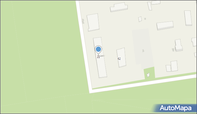 Czerwony Bór, Czerwony Bór, 22, mapa Czerwony Bór